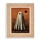 Stupell Industries Vintage Ghost Stamp Framed Giclee, design by Arlington Prints